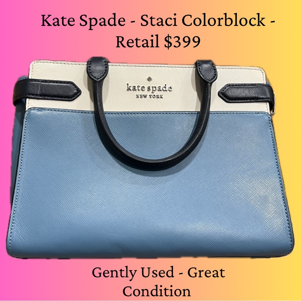 Kate Spade Colorblock Satchel Crossbody